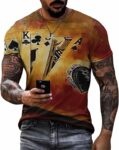 3D Poker Shirts – Graphic Workout Tees pic 6