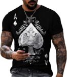 3D Poker Shirts – Graphic Workout Tees pic 6