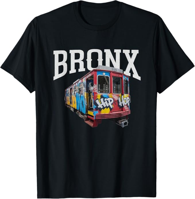 50 Years Hip Hop - Bronx Subway Graffiti T-Shirt