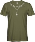 Only God Can Judge Me Tattoo Necklace T-shirt pic 1