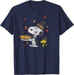 Peanuts – Thanksgiving Scene T-Shirt Pic 1