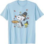 Peanuts – Thanksgiving Scene T-Shirt Pic 1