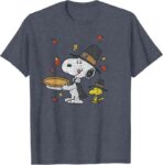 Peanuts – Thanksgiving Scene T-Shirt Pic 1