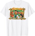 The Flintstones Framed Family Portrait T-Shirt